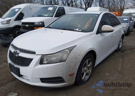 2013 Chevrolet Cruze 1Lt Auto из США, поврежденный, VIN 1G1PC5SB0D7137821